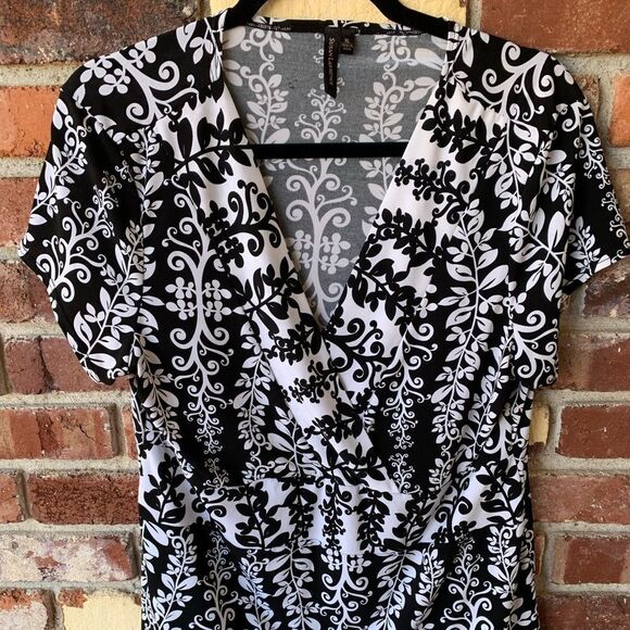 Blouse black and white xl - Picture 2 of 4